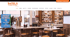 Desktop Screenshot of laislarestaurant.com